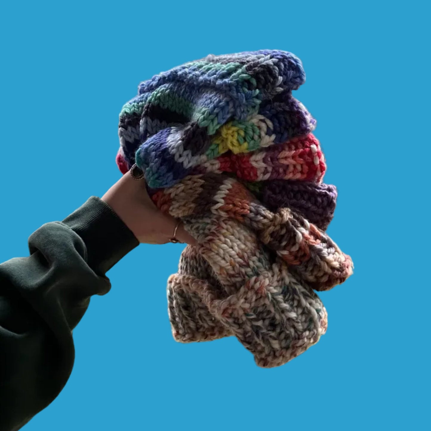 Hand-Knit Hat