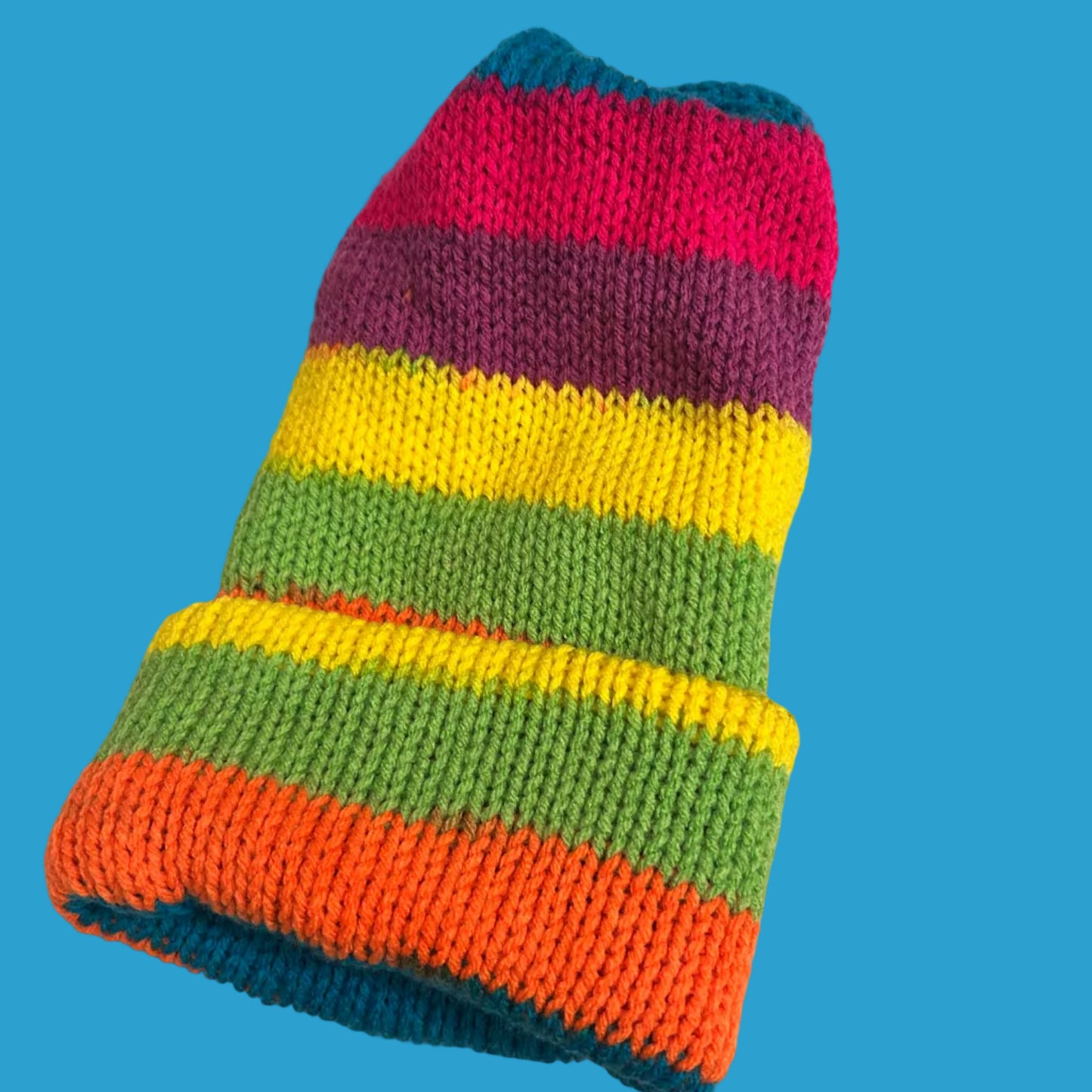 Machine-Knit Hat