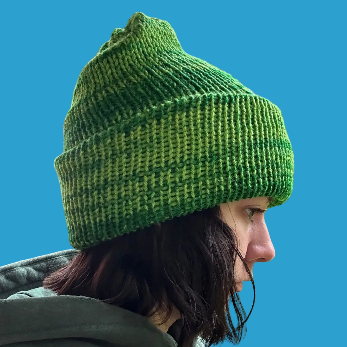 Machine-Knit Hat