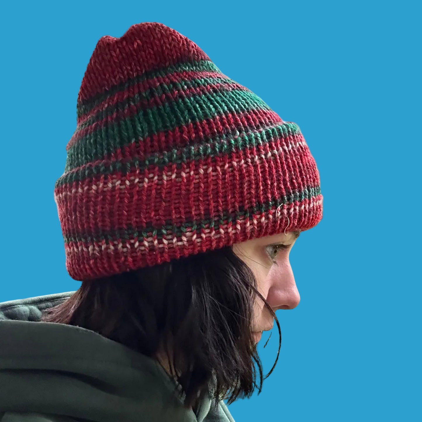 Machine-Knit Hat