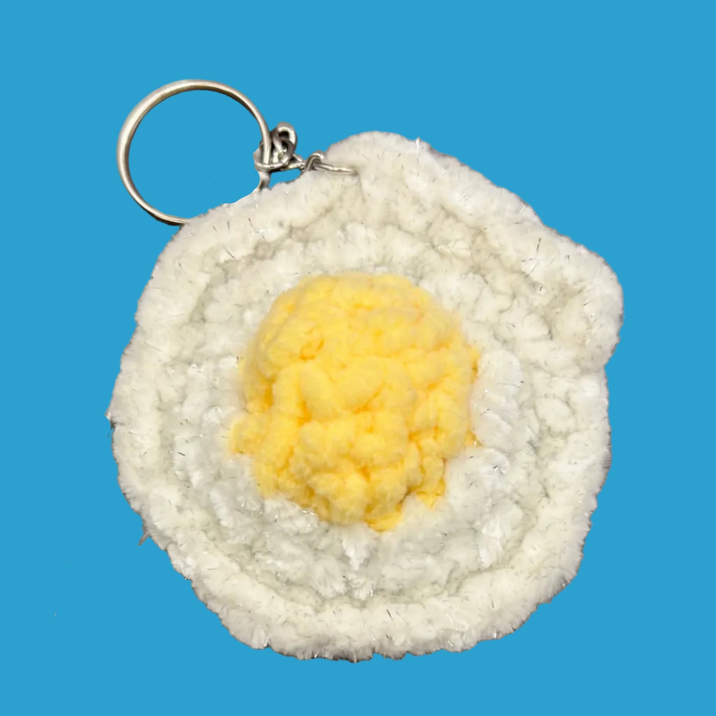 Sparkly Egg Keychain
